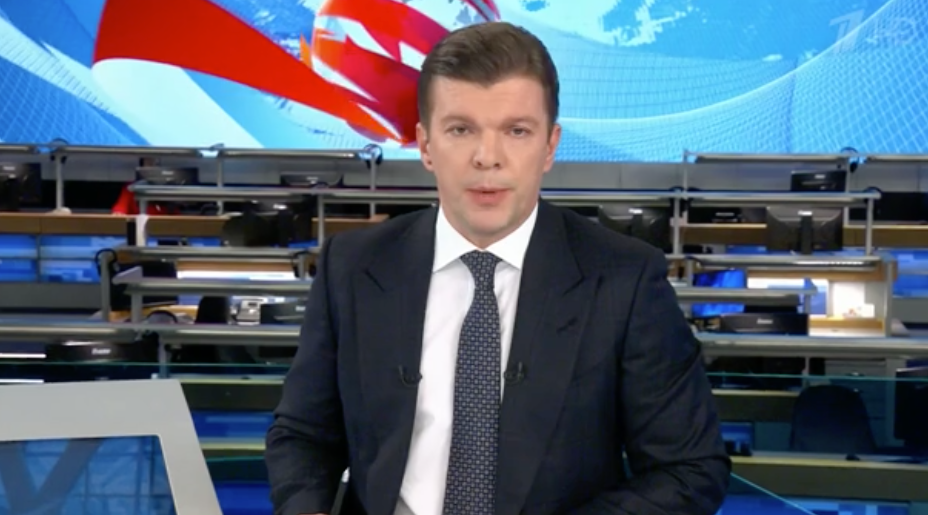 Kirill Klejmonow, Moderator beim Ersten Kanal