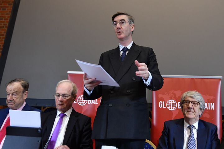 Tory MP Jacob Rees-Mogg was accused of leading a 'Dad's Army' failed coup against May