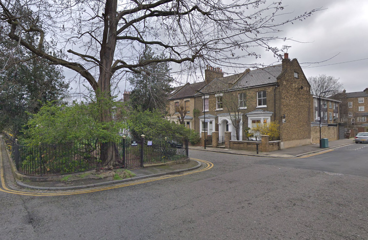 The fictional Albert Square is based on the real Fassett Square in east London, pictured.