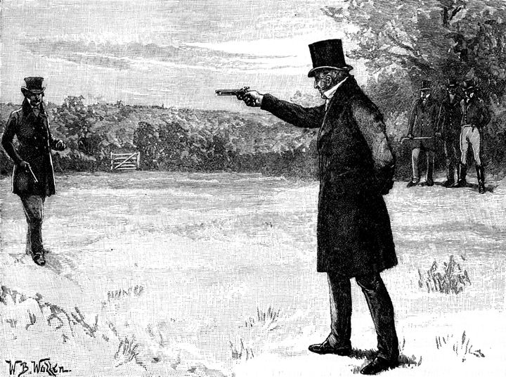Duke of Wellington's duel with George Finch-Hatton.