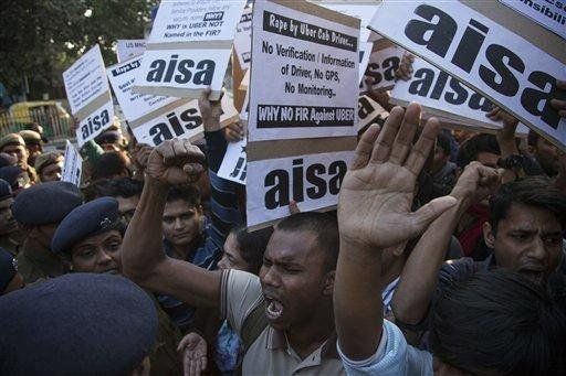 Protests In New Delhi After News of Rape Broke