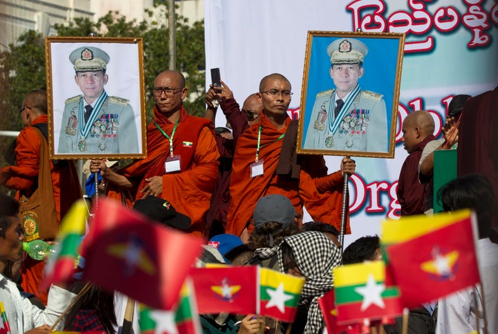 Buddhism and the military are Myanmar’s two biggest institutions. Both are male dominated.