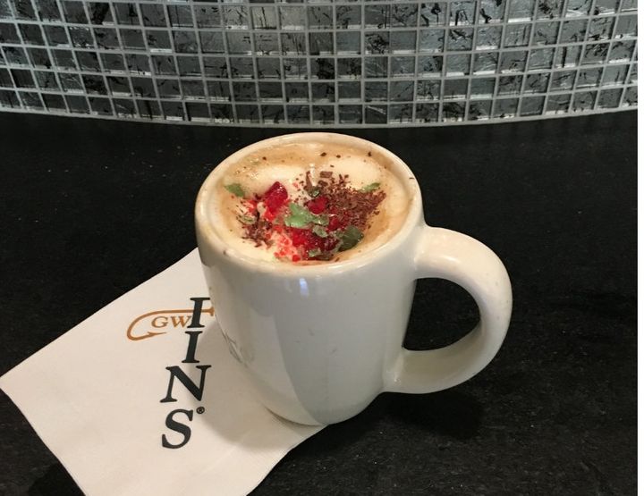 Merry Boozy Holiday Cappuccino