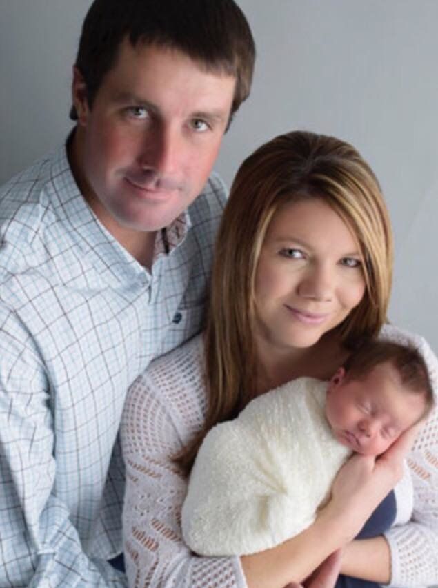 Kelsey Berreth, pictured with her daughter and fiancé, Patrick Frazee, has not been seen since Thanksgiving.