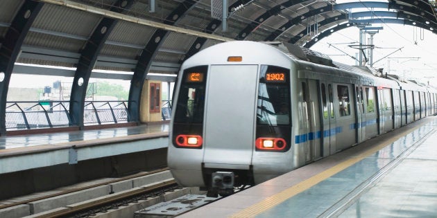 Woman Jumps In Front Of Delhi Metro Train, Suffers Head