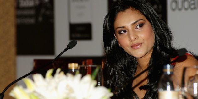 Actor Ramya attends a press conference in Dubai in 2007. (Photo by Andrew H. Walker/Getty Images)