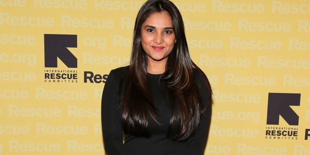 Actress and politician Ramya, also known as Divya Spandana, in 2014. (Photo by Neilson Barnard/Getty Images for IRC)