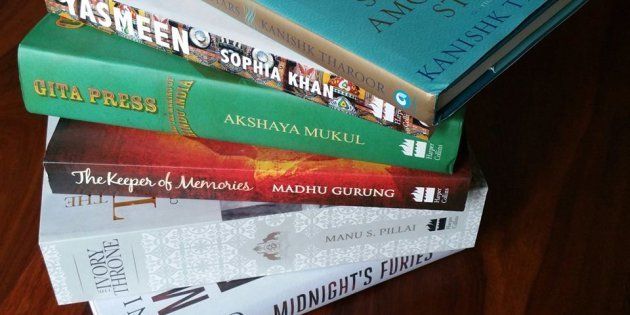 The six books shortlisted for the Shakti Bhatt First Book Prize 2016.