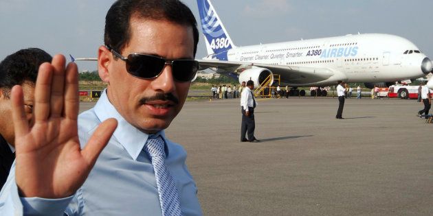 Robert Vadra, the son-in-law of the head of Congress party, Sonia Gandhi in 2008. (AP Photo/Mahesh Kumar A.)