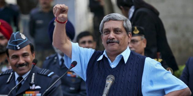 File photo of India's Defence Minister Manohar Parrikar.