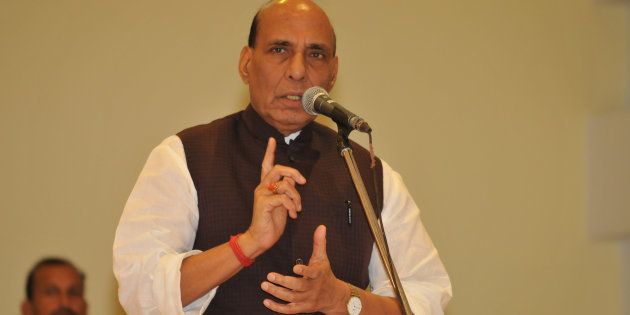 Union Home Minister Rajnath Singh. (Photo by Pardeep Pandit/Hindustan Times via Getty Images)