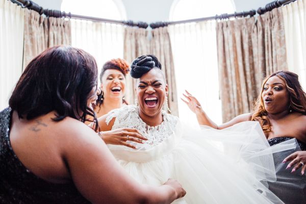 Bride asks 4 grandmas to be flower girls for wedding: 'They were more  excited than my bridesmaids