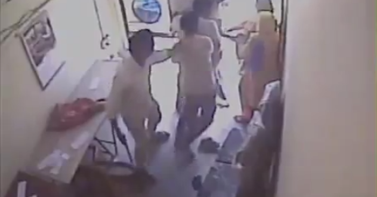 Watch Two Women Staffers Brilliantly Fight Off Armed Robbers In