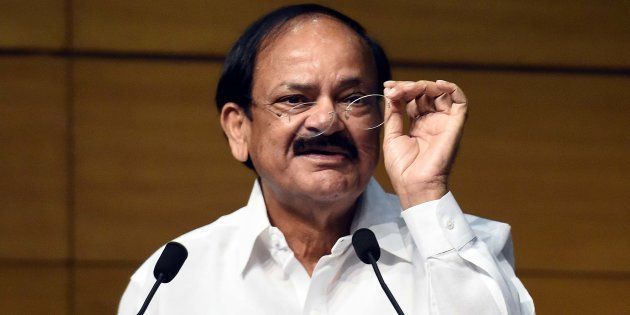 File photo of Information and Broadcasting Minister M. Venkaiah Naidu.