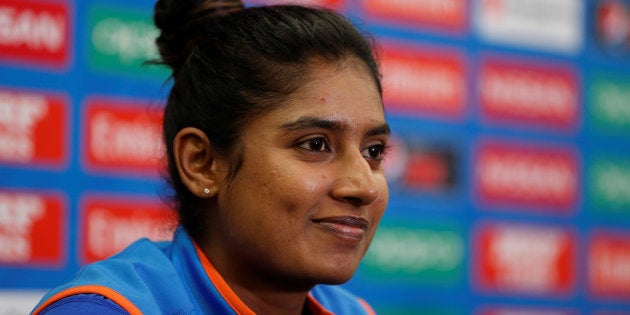 India's Mithali Raj during a press conference.