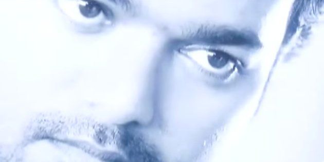 Vijay in a still from his film 'Sura'.