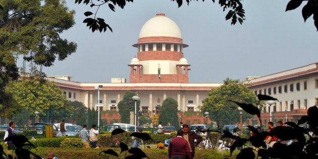 A view of the Indian Supreme Court building is seen in New Delhi December 7, 2010.