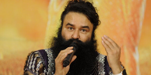 File photo of Head of Dera Sacha Sauda sect Gurmeet Ram Rahim Singh.