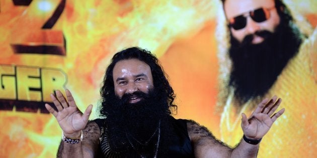 Dera Sacha Sauda chief Gurmeet Ram Rahim Singh.