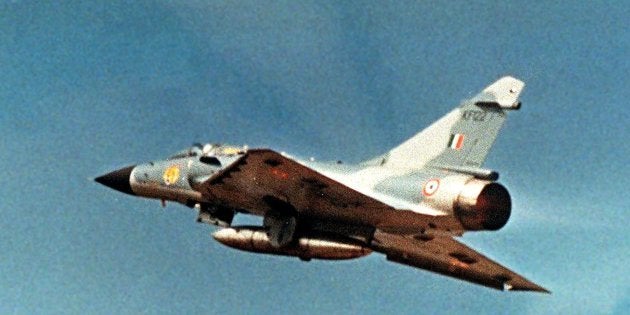 An undated Defence Ministry photograph shows an Indian Air Force French-made Mirage 2000 jet.