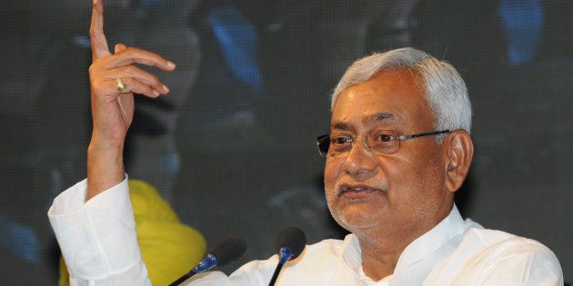 Bihar Chief Minister Nitish Kumar. (Photo by A P Dube/Hindustan Times via Getty Images)