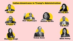 Meet The Indian-Americans Who Have Made It To Donald Trump's