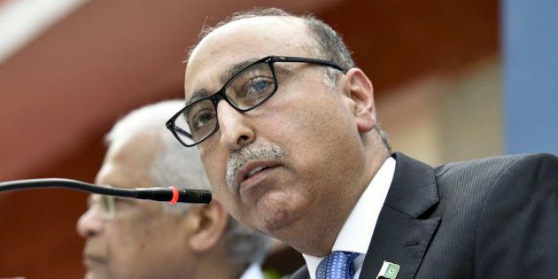 Pakistan High Commissioner Abdul Basit that Pakistan did not want to live in perpetual hospitality.