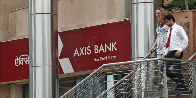 This is the second raid on Axis Bank in Delhi.