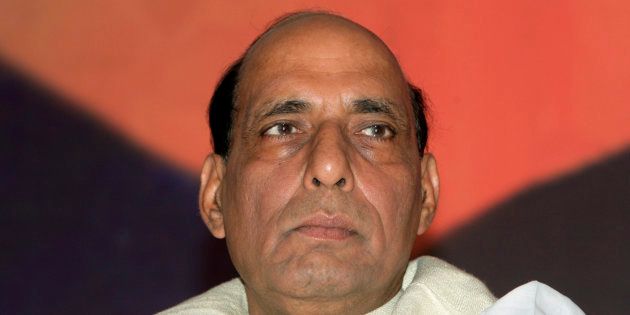File photo of Indian home minister Rajnath Singh.