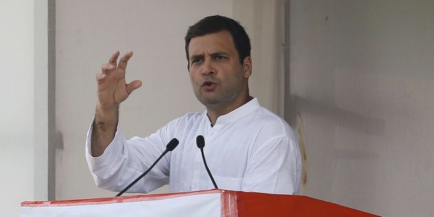 Congress party vice-president Rahul Gandhi attacked the Narendra Modi government over demonetisation during a rally in Mehsana, Gujarat.
