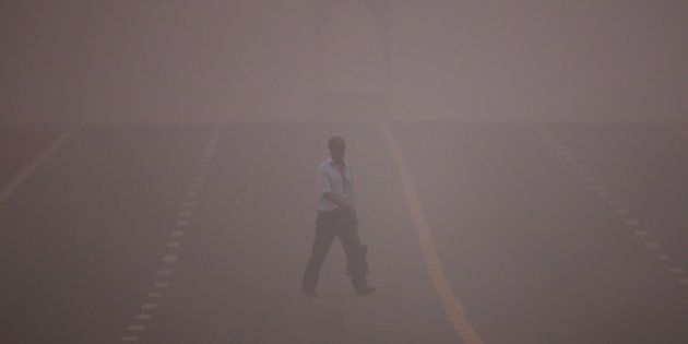 Representative image of pollution in Delhi.