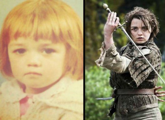 Maisie Williams, plays Arya Stark
