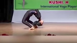 WATCH: Mysuru Teenager Set Yoga World Record By Performing This Aasana 15 Times In One