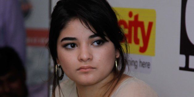 Bollywood actor Zaira Wasim during an exclusive interview with HT City-Hindustan Times to promote upcoming movie 'Secret Superstar' as part of stars in the city series run by HT City, at HT Media office, on October 11, 2016 in New Delhi.