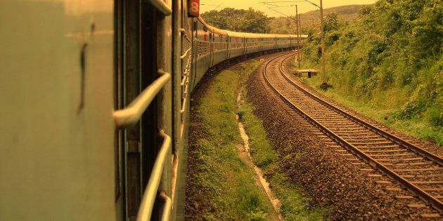 Shot during a long train journey in India