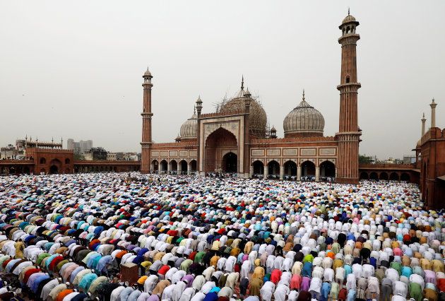 Eid al-Fitr prayers were offered marking the end of Ramzan.