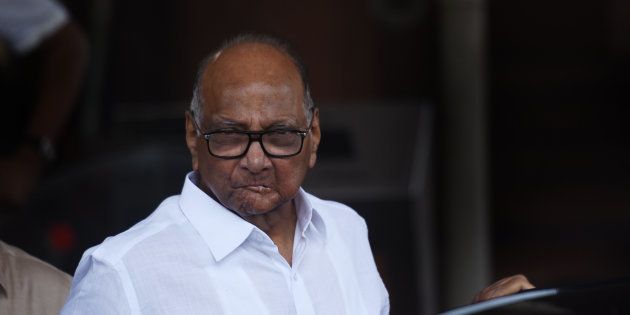 NCP leader Sharad Pawar in a file photo.
