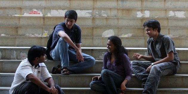 Students in IIT Mumbai.