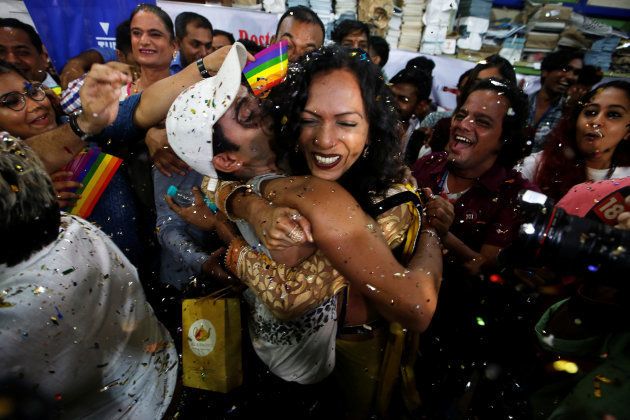 Photos Hugs Kisses And Rainbows Heres How India Celebrated Decriminalisation Of Gay Sex