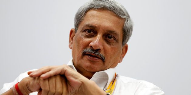 India's Defence Minister Manohar Parrikar attends a seminar during the Vibrant Gujarat investor summit in Gandhinagar, India, January 12, 2017. REUTERS/Amit Dave