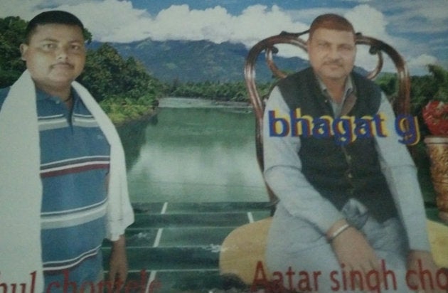 Rahul (left) and Atar Singh.