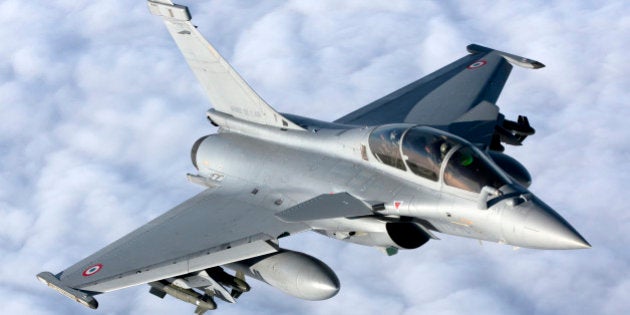 Dassault Rafale B of the French Air Force.