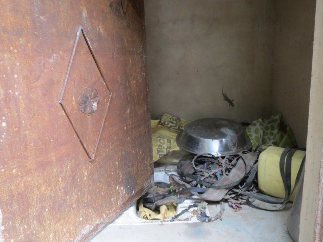 An unused Swachh Bharat latrine in Jilota village.