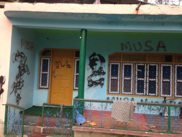 A few months ago, said Asadullah, the police spray-painted Musa's name all over his house.