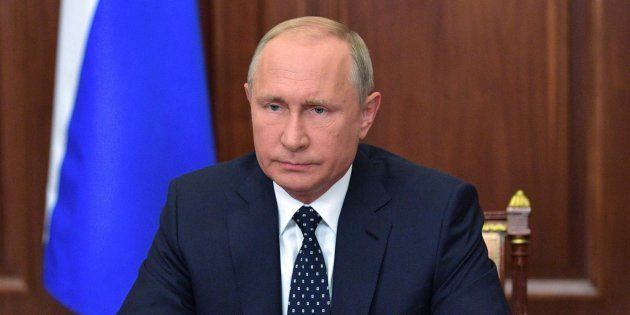 Russian President Vladimir Putin in a file photo.