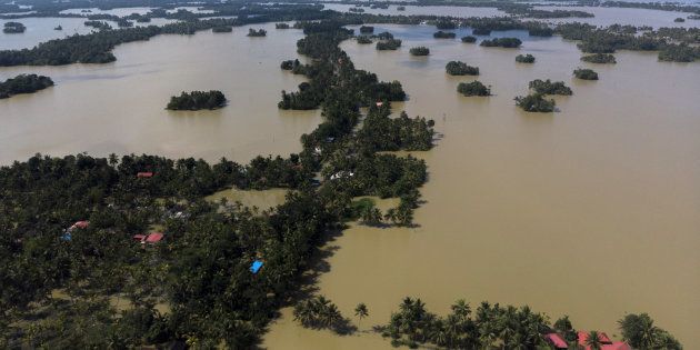 A file photo of the Kerala floods.
