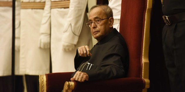 President Pranab Mukherjee during the Nari Shakti Puraskars 2016 function on the occasion of International Women's Day.