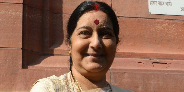 File photo of External Affairs Minister Sushma Swaraj.