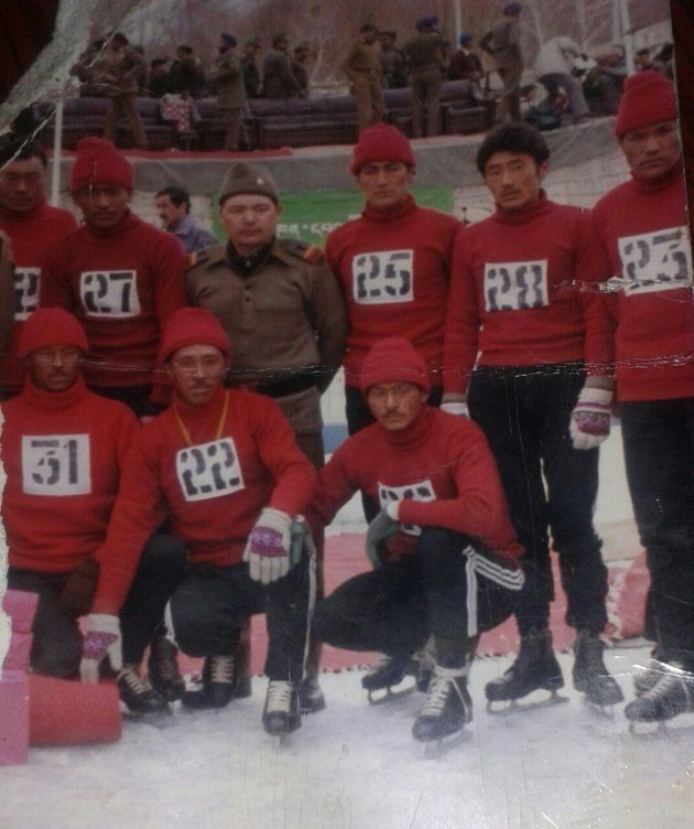 Ladakh's original class of ice hockey players. (Photo: Mepham)