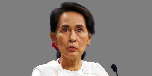 Aung San Suu Kyi in a file photo